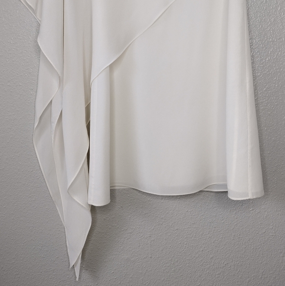 Jaygodfrey Drape Shoulder Tunic Blouse - Picture 5 of 14